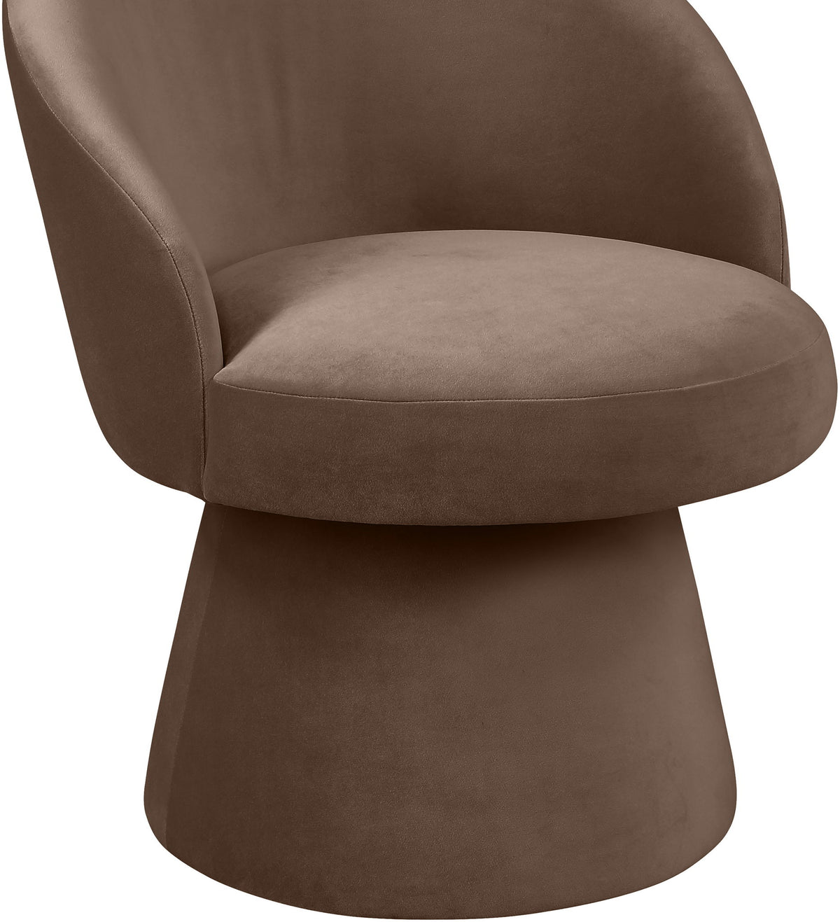 Selene - Upholstered Swivel Dining Chair
