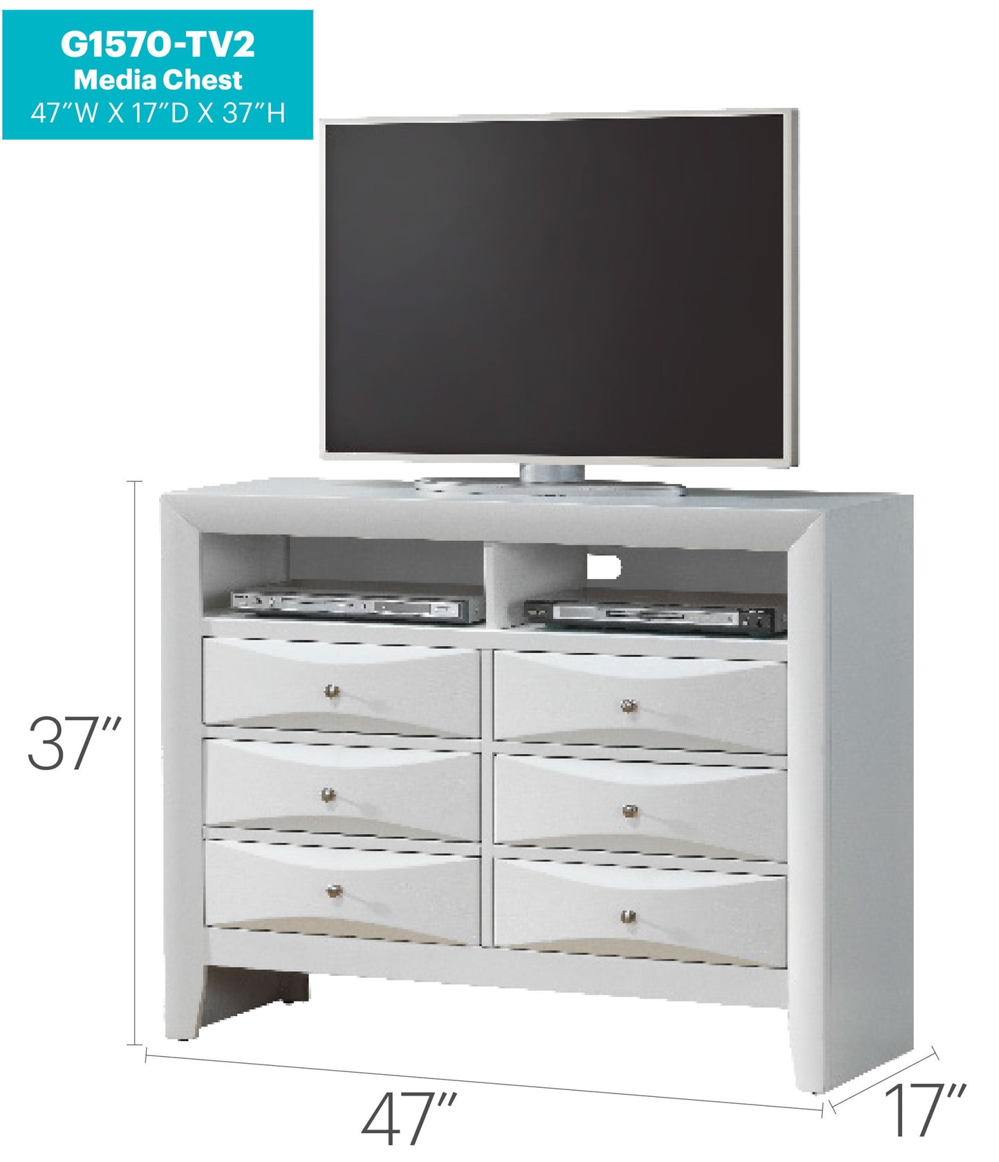 Glory Furniture - Marilla - Media Chest