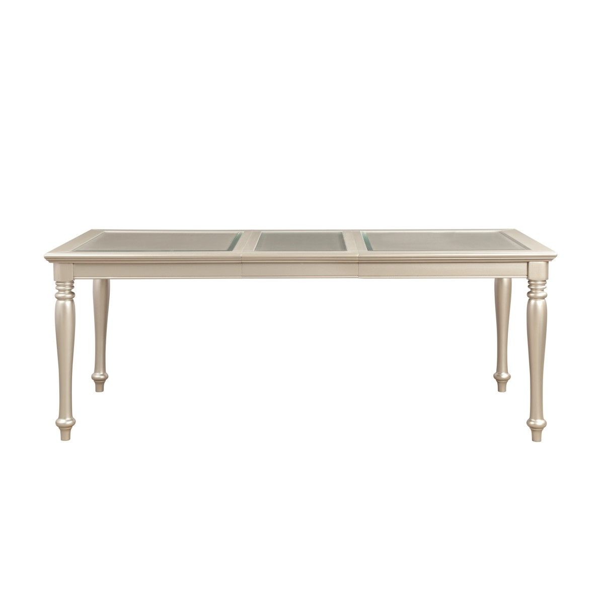 Celandine Dining Table, Glass Insert