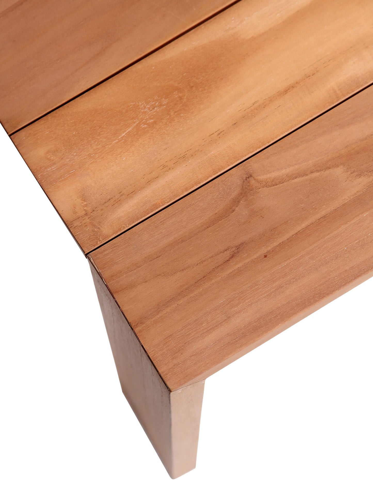 Tulum - Teak Outdoor Patio Dining Table - Natural