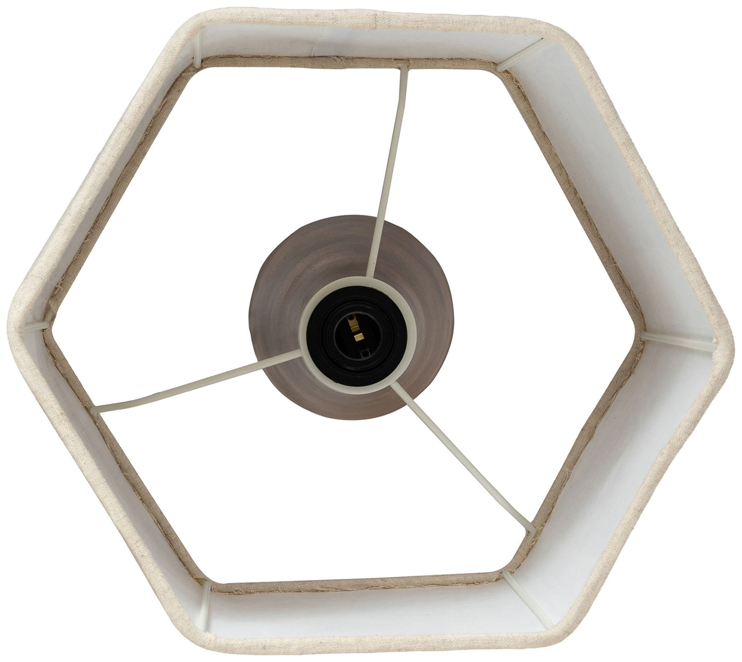 Juniper - Mango Wood Base And Linen Textured Fabric Shade Table Lamp