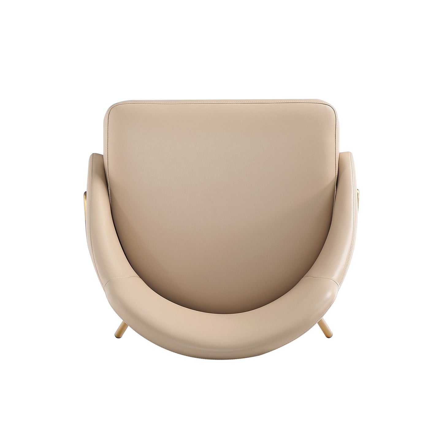 Manhattan Gracie - Dining Chair With Gold Legs