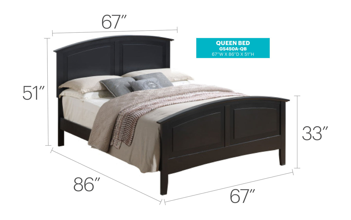 Glory Furniture - Hammond - Bed