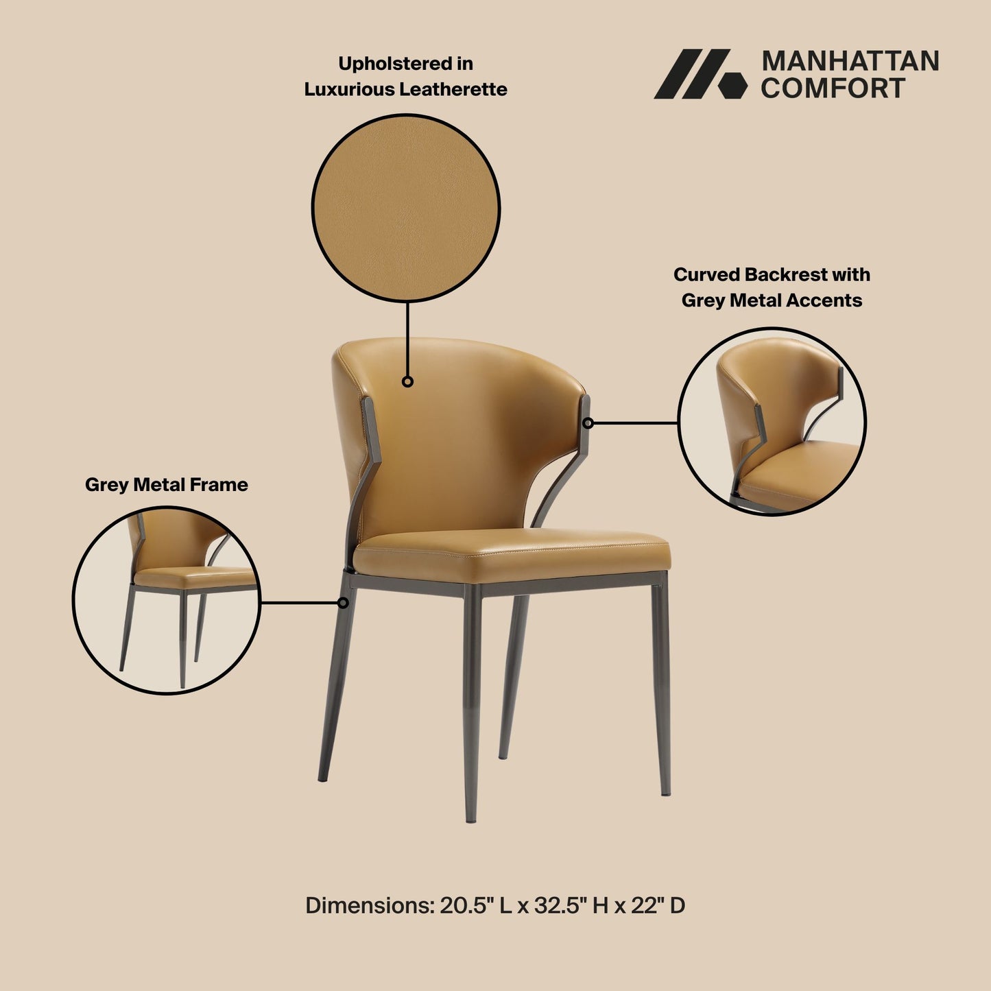 Manhattan Kirsten - Dining Chair