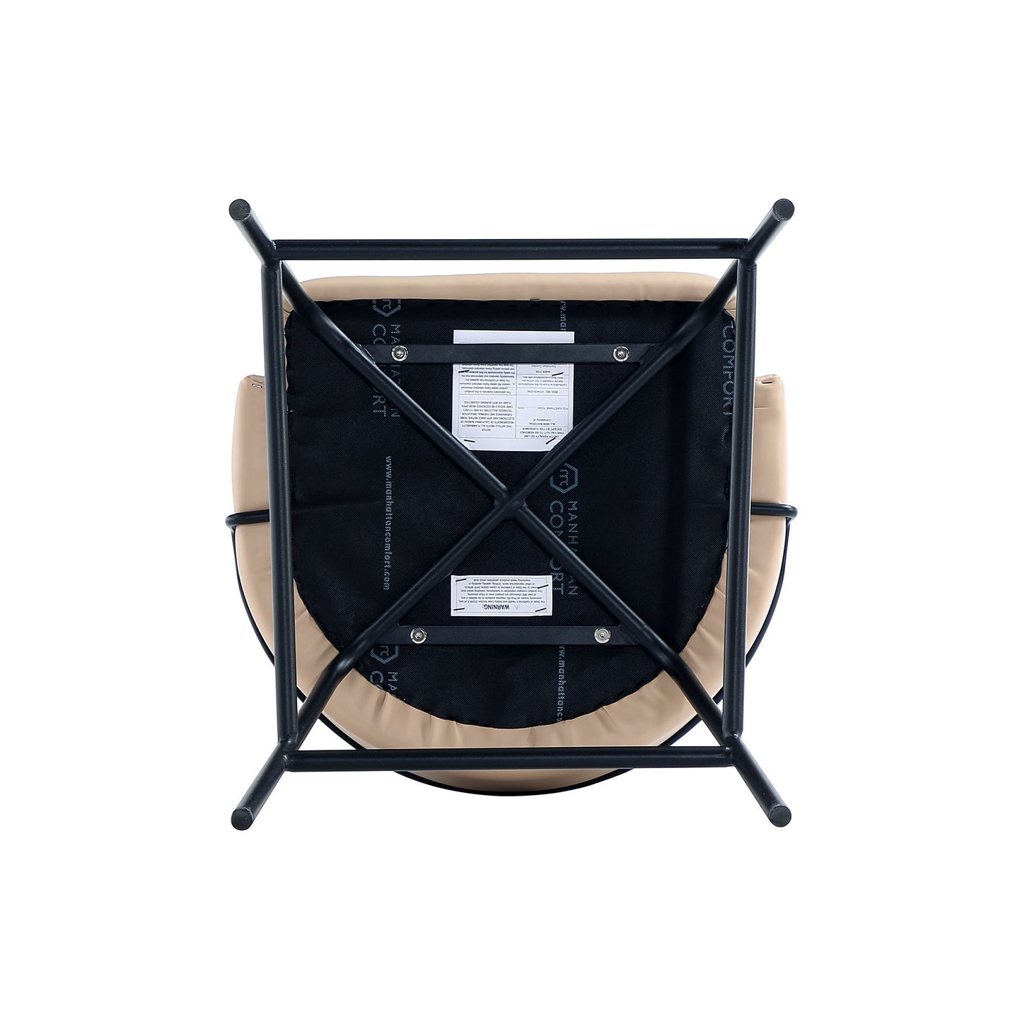 Manhattan Gracie - Barstool With Black Base
