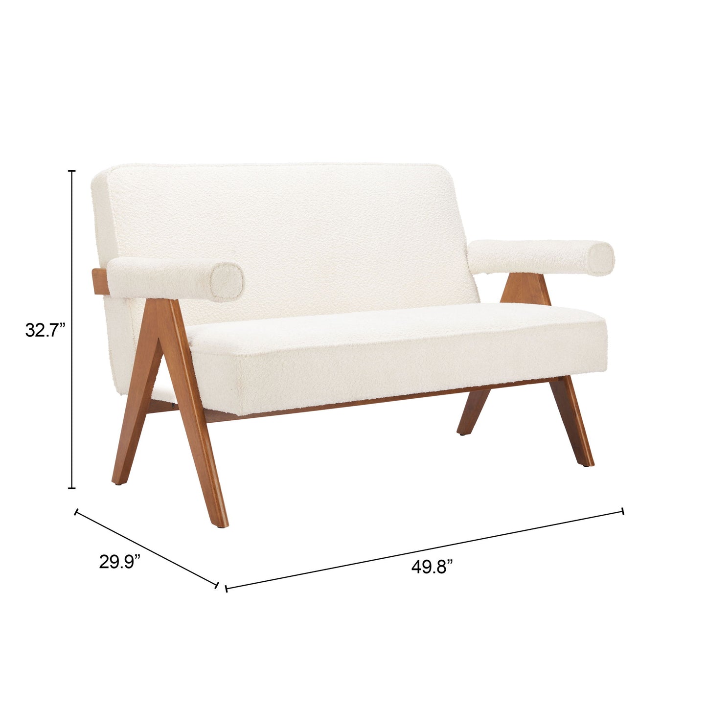 Encanto - Loveseat - Ivory