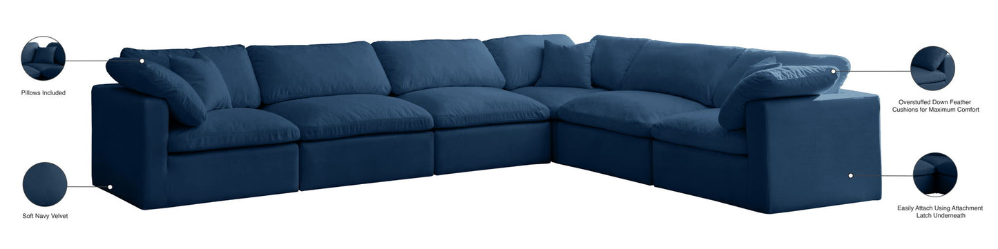 Plush - 6 Piece Modular Sectional