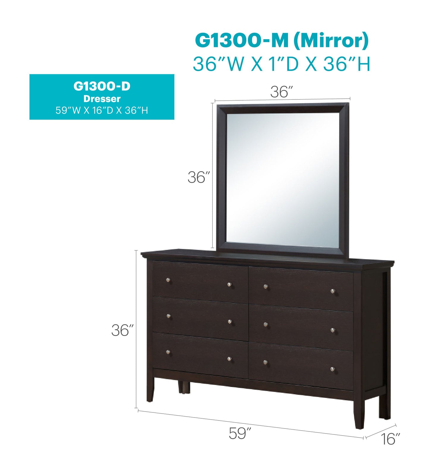 Glory Furniture - Primo - Dresser