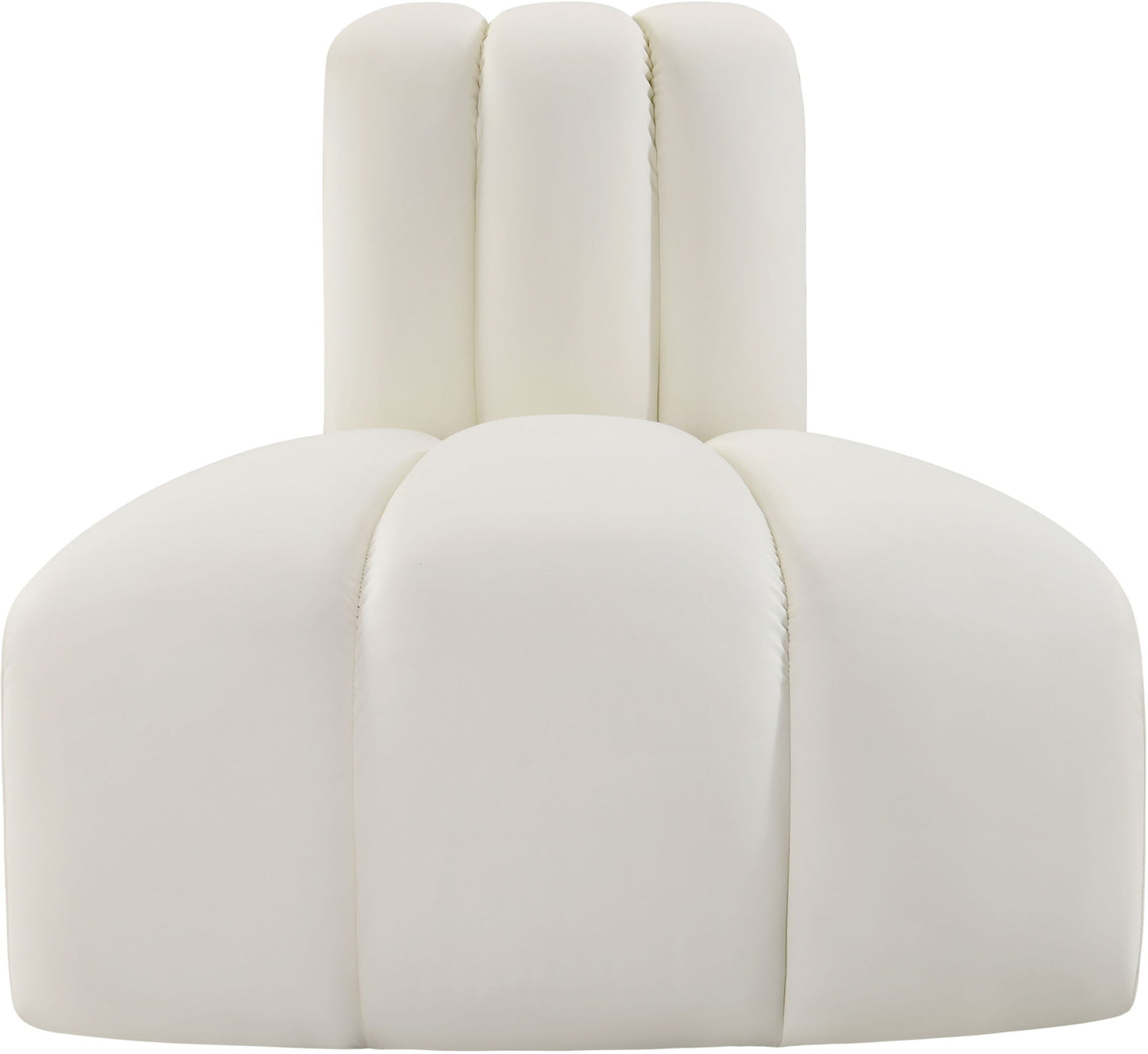 Arc - Faux Leather Reverse Corner Chair