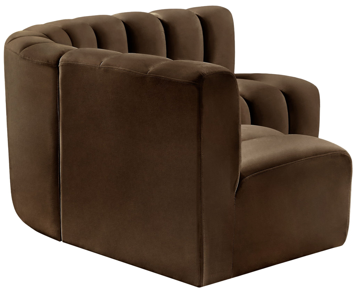 Arc - Velvet 4 Piece Corner Modular Sofa
