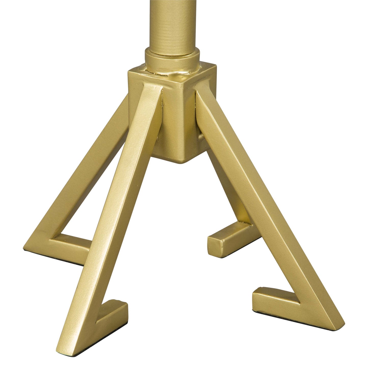 Maurice - Side Table - White / Gold