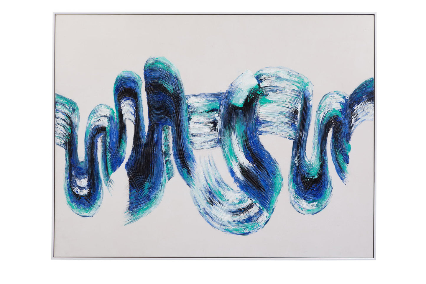 In Motion Canvas Art - White