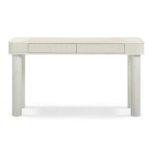Sarah - Executive Work Desk - Cream