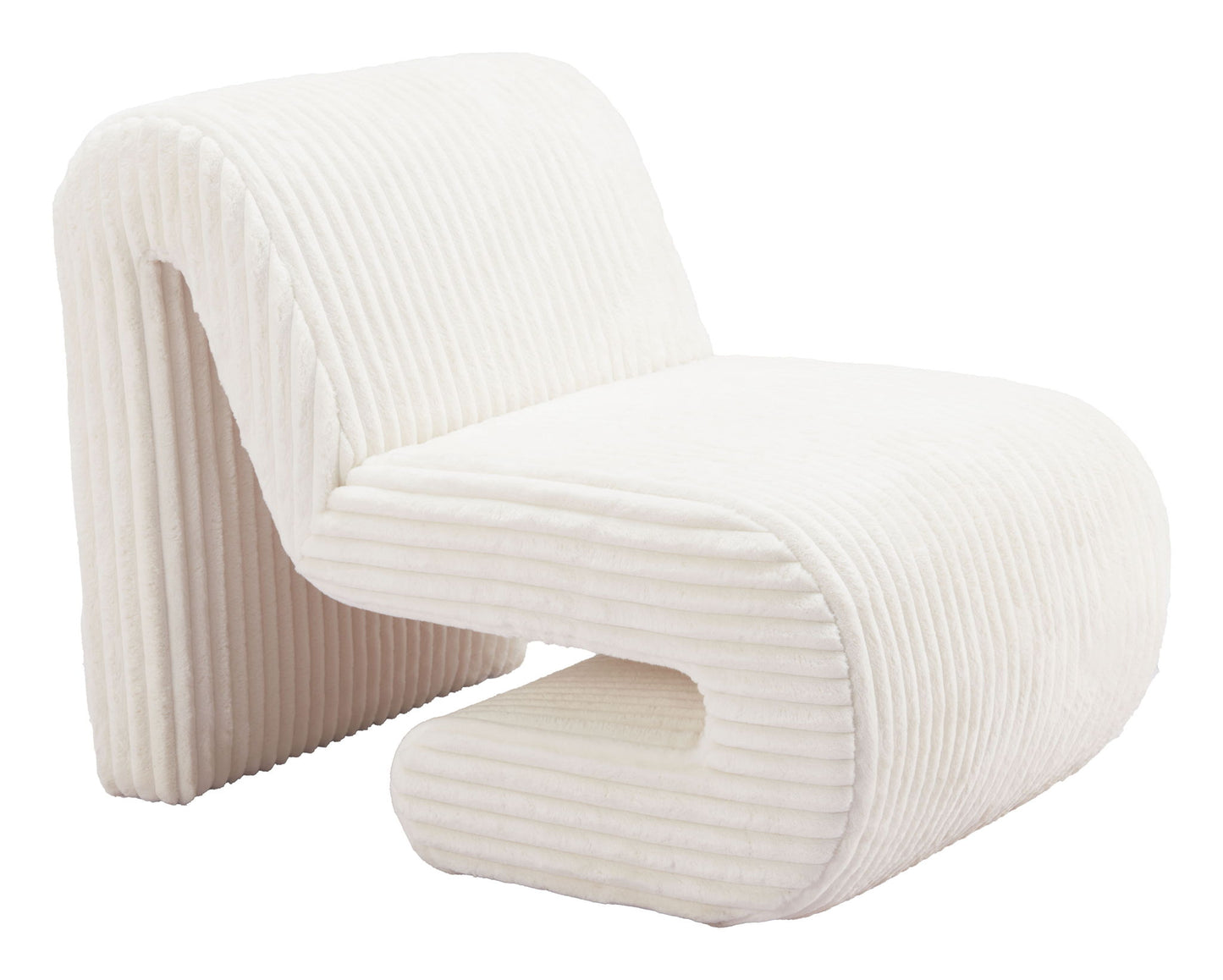 Opam - Accent Chair - White