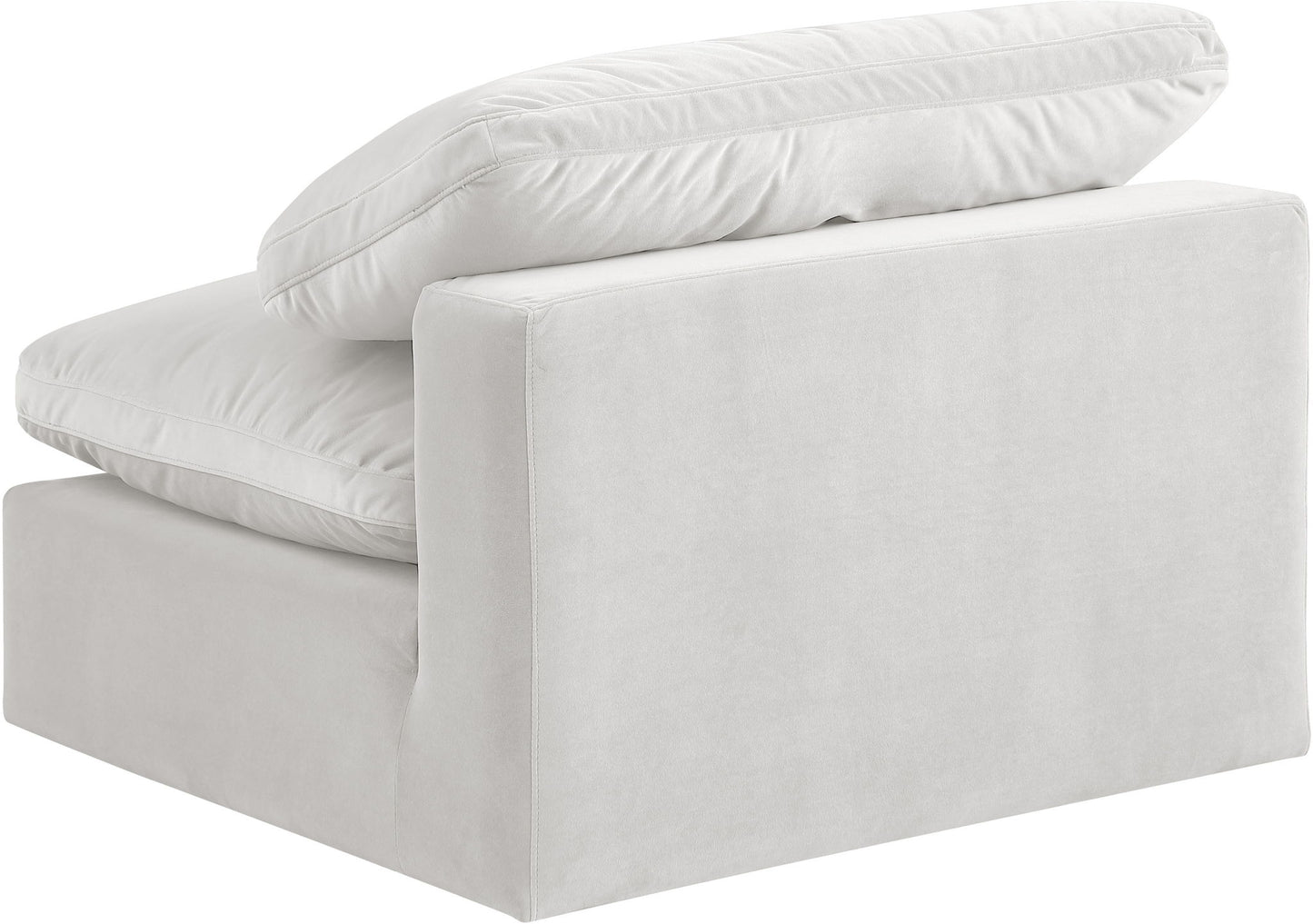 Comfy - Velvet Armless Chair