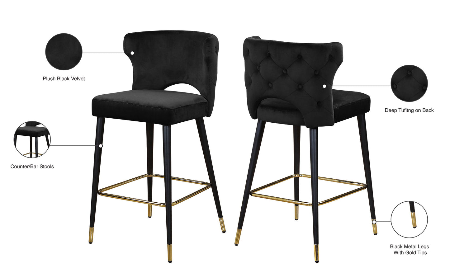 Kelly - Stool (Set of 2)