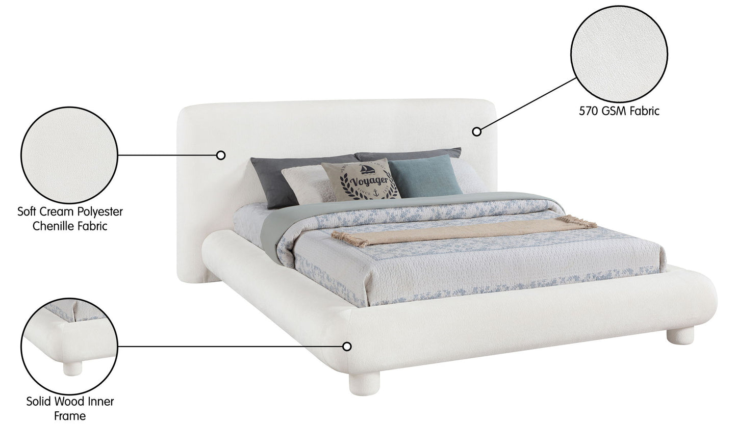 Blair - Chenille Upholstered Bed