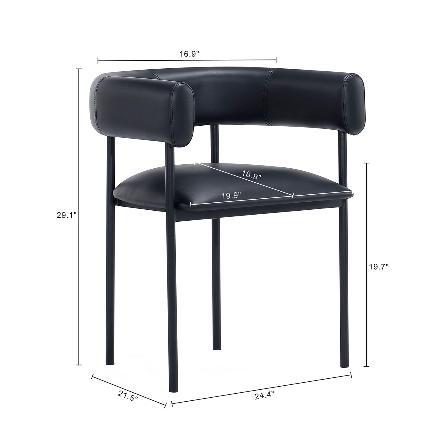 Manhattan Onda - Dining Chair