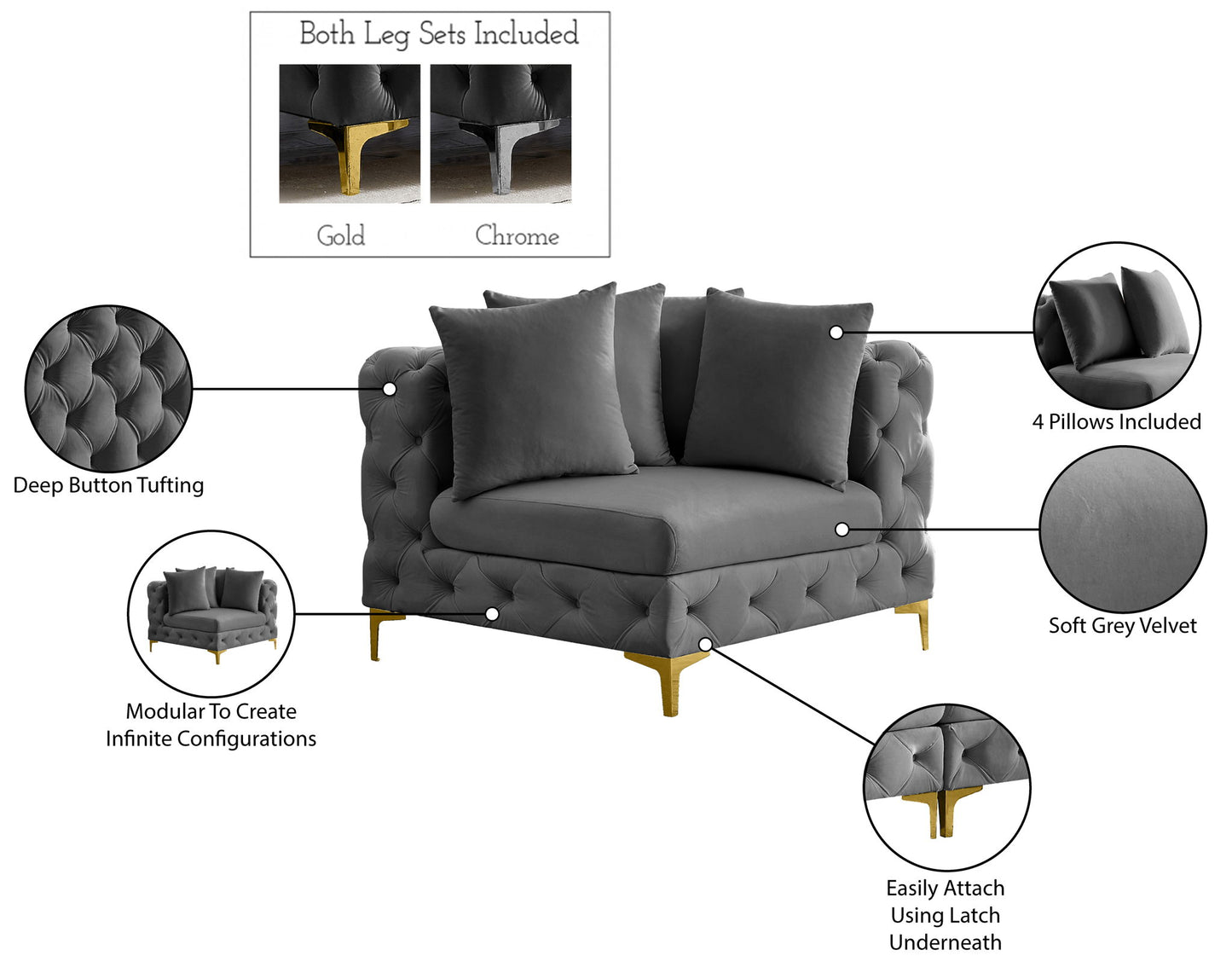 Tremblay - Corner Chair