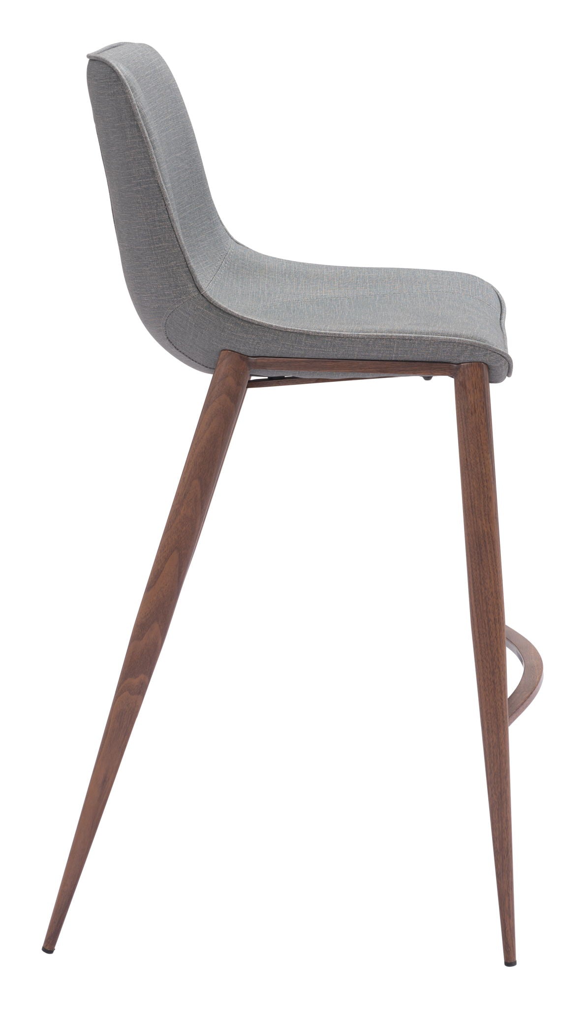 Magnus - Barstool With Black Legs (Set of 2)