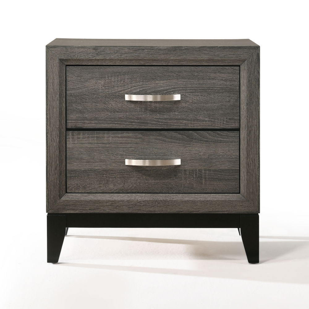 Valdemar - Nightstand - Weathered Gray