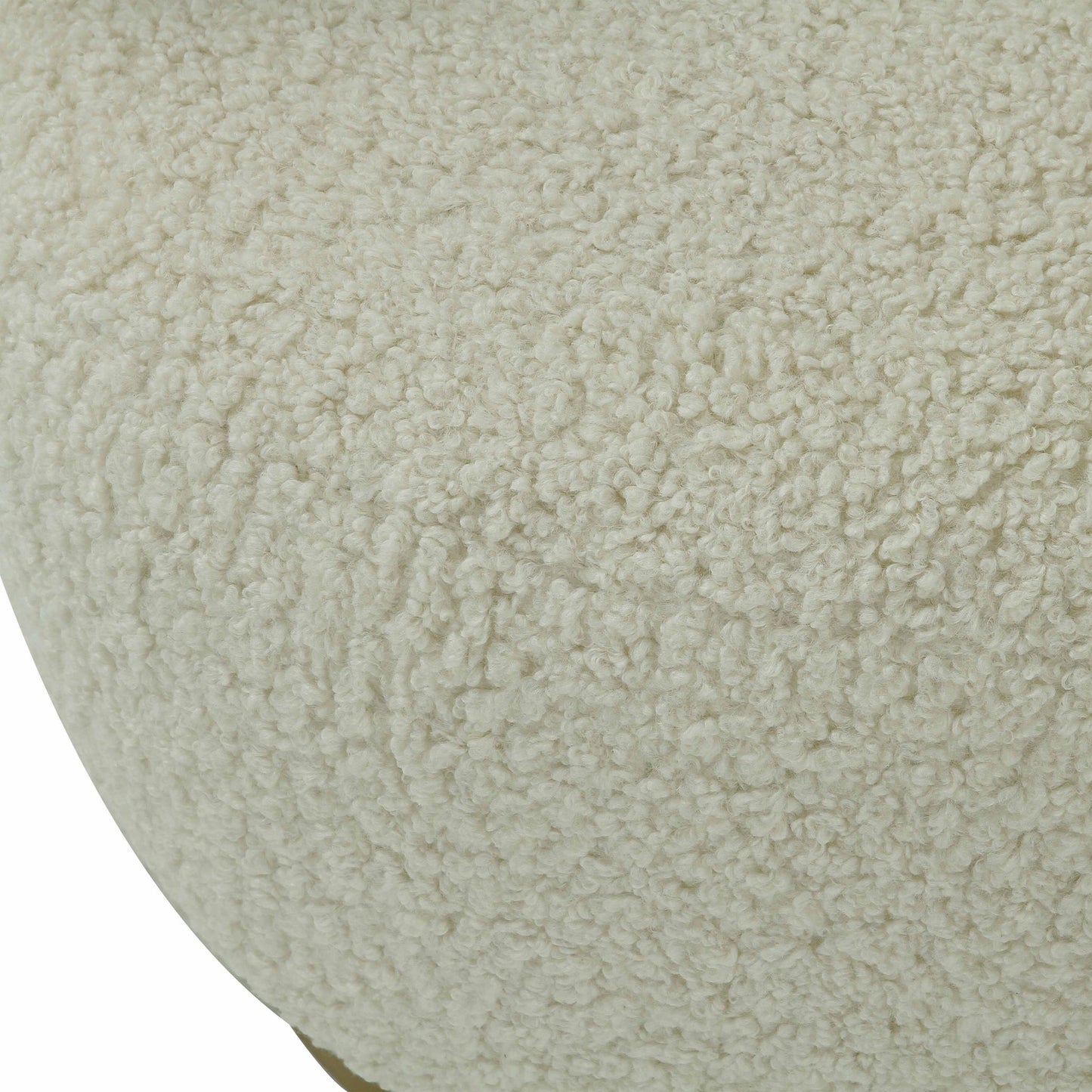 Austin - Faux Shearling Chair - Beige