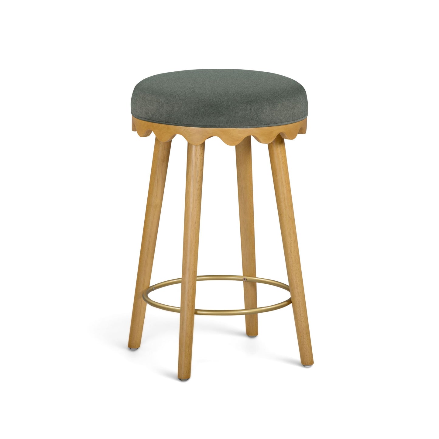 Oodle - Performance Vegan Mohair Stool