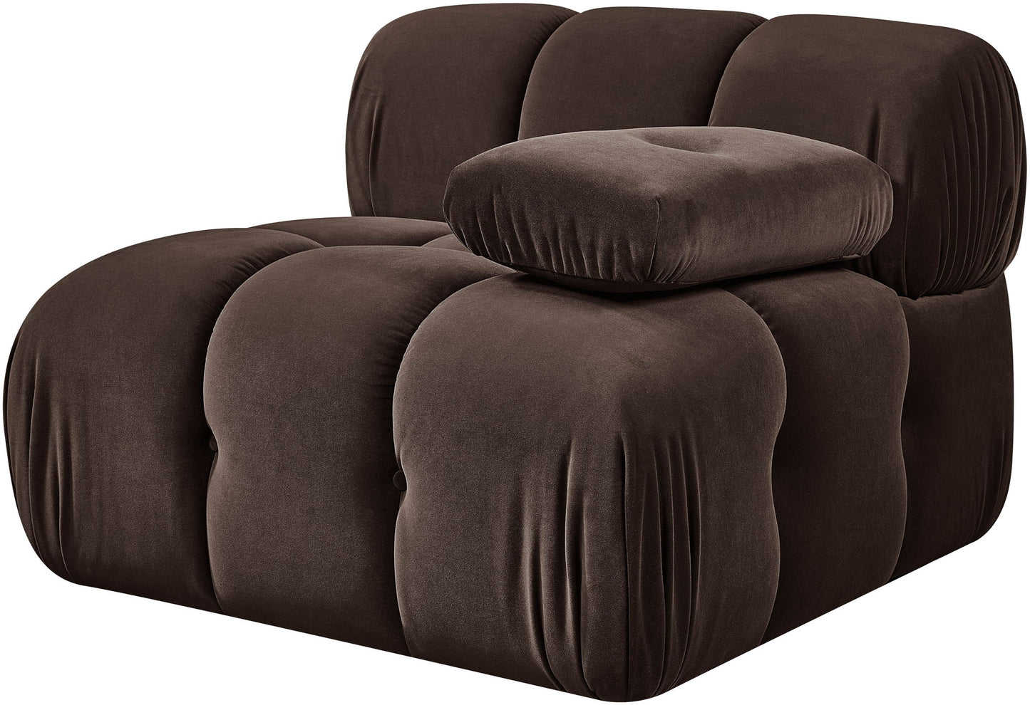 Orin - Velvet Performance Fabric Upholstered Modular Chair