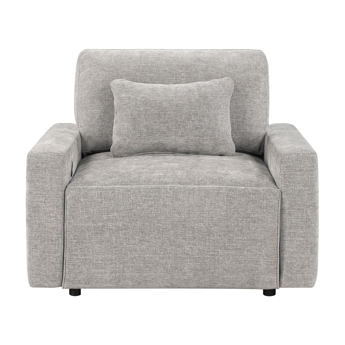 Cumulus Convertible Sleeper Chair with Charging Ports