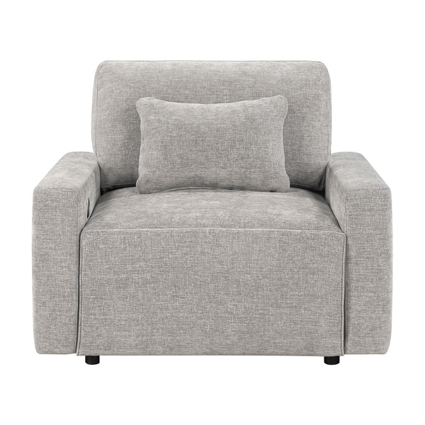 Cumulus Convertible Sleeper Chair with Charging Ports