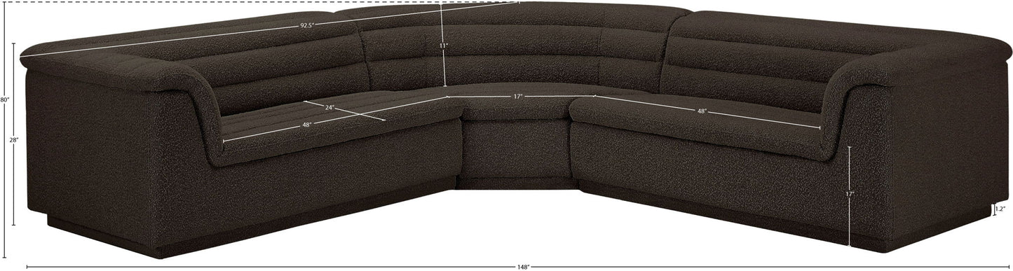 Cascade - Boucle Modular Sectional