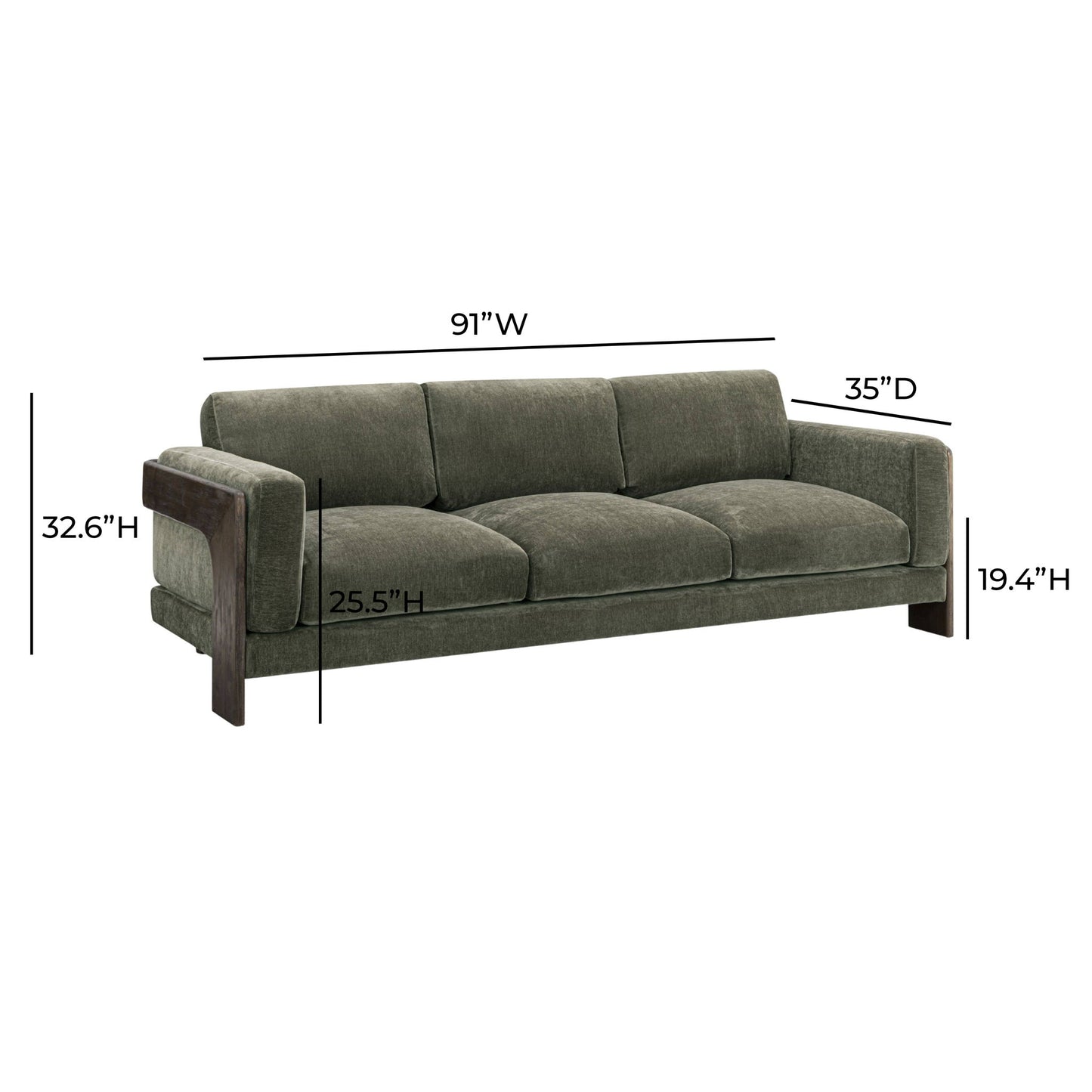 Elyn - Boucle Sofa