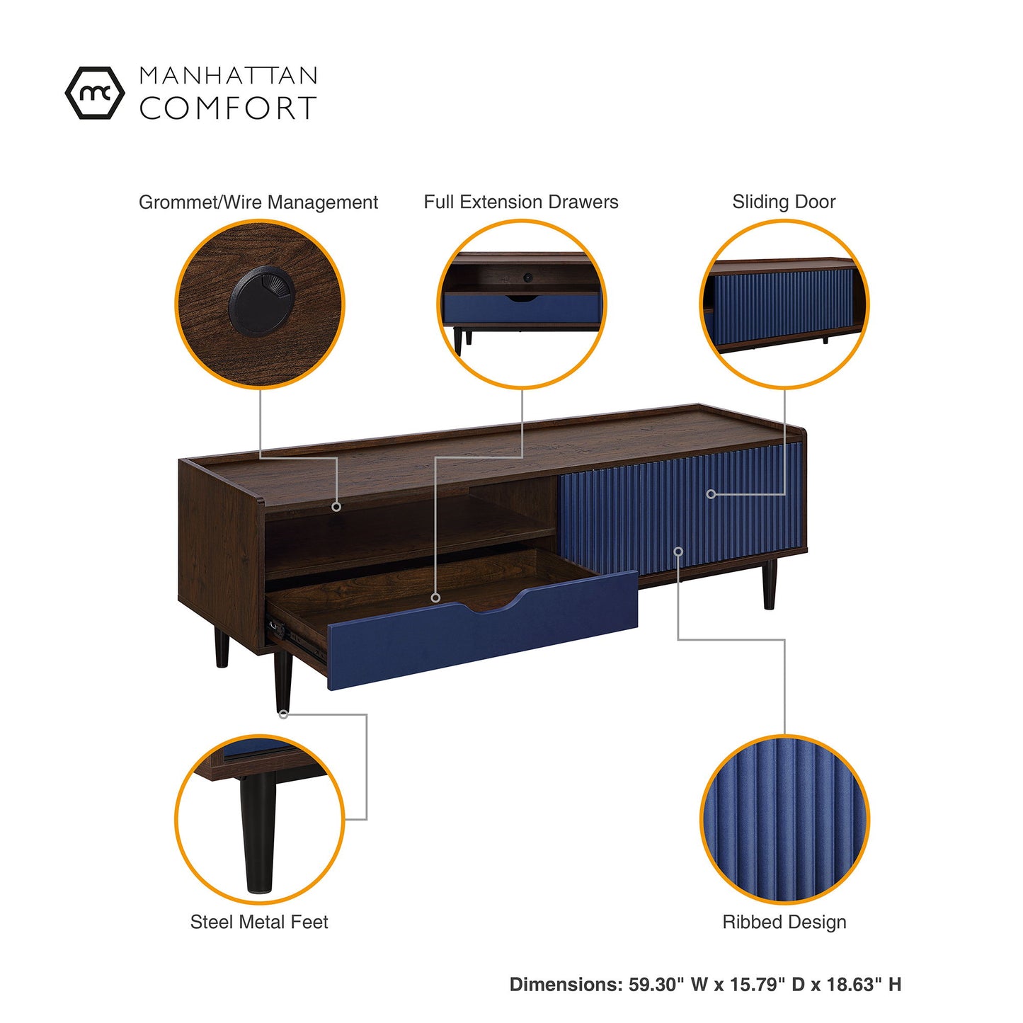 Manhattan Duane - TV Stand