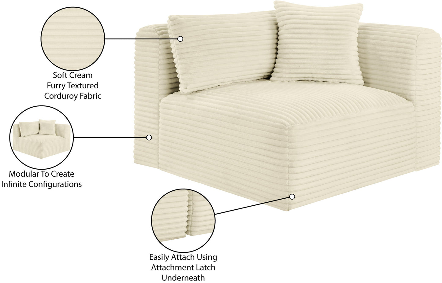 Shaggy - Corner Chair