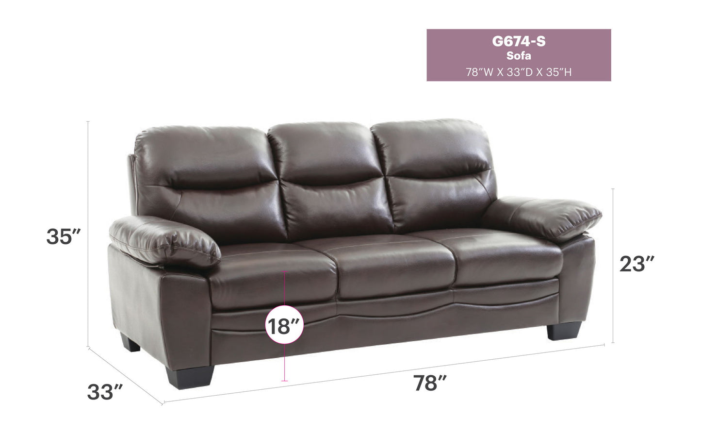 Glory Furniture - Marta - Sofa