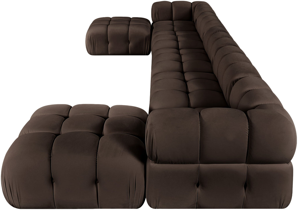 Orin - 7 Piece Modular Sectional (3 Modular Chairs, 2 Corner Chairs & 2 Ottomans)