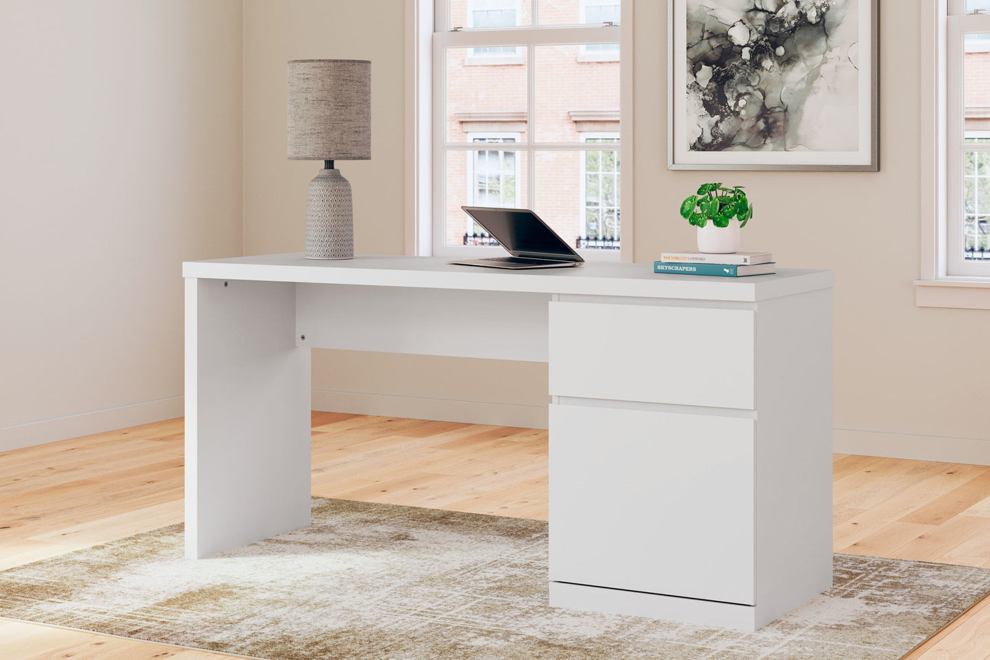 Onita - Home Office Desk - White