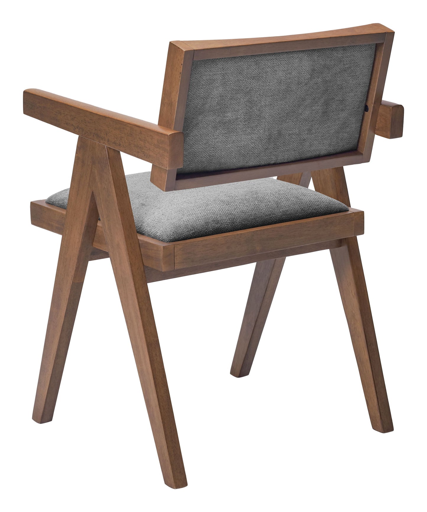 Delhi - Dining Chair (Set of 2) - Gray / Walnut