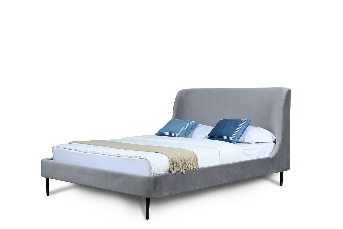 Manhattan Heather - Bed With Black Legs