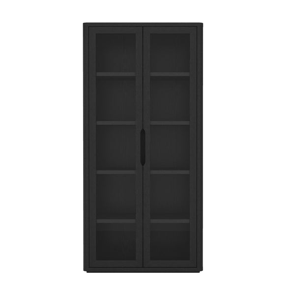 Manhattan Rivington - Bookcase Cabinet With Glass Doors