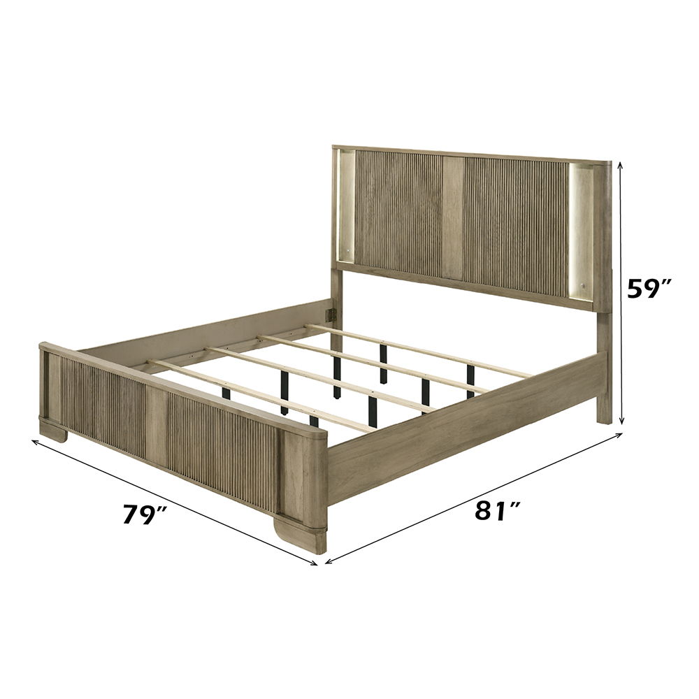 Lakkari - Bed With LED