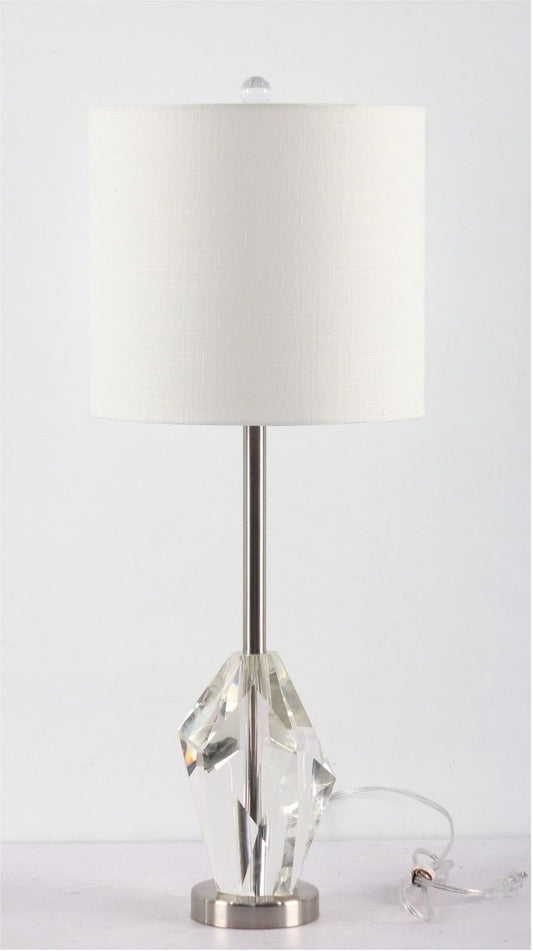 Radiant - Table Lamp - Clear Brushed Silver