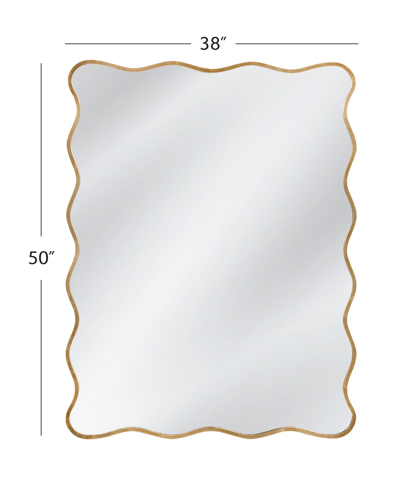 Hadar - Wall Mirror - Gold Leaf