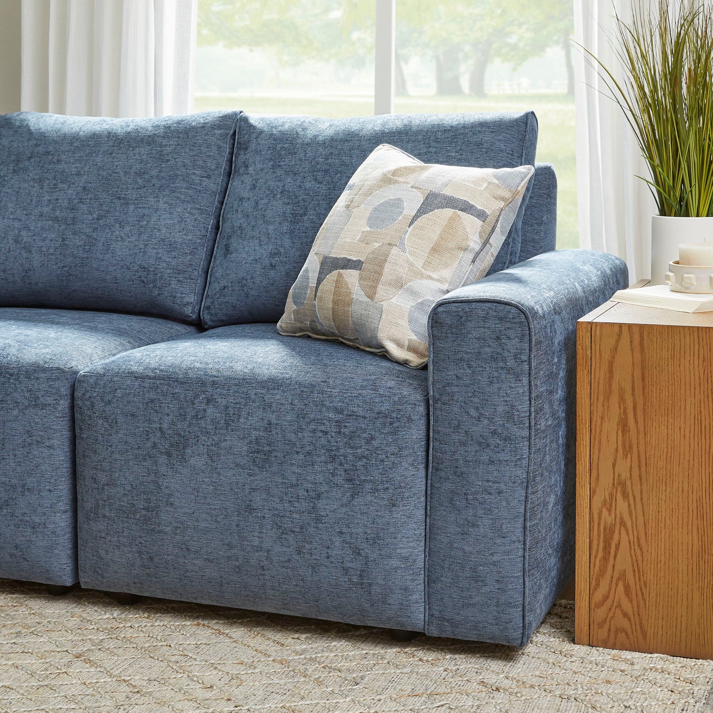 Dawson - Fabric Stationary Sofa