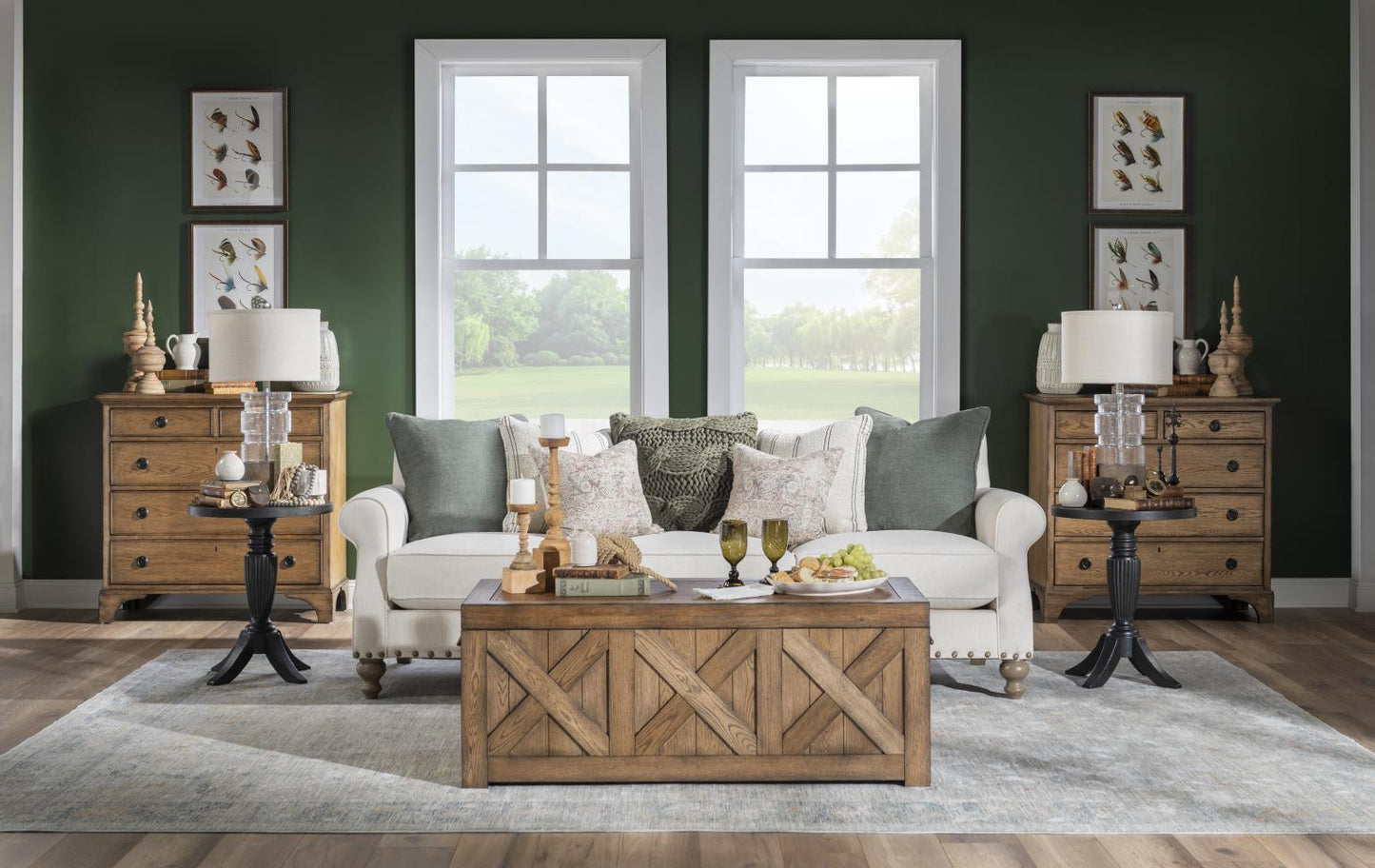 Vintage Market - Captains Truck Cocktail Table - Barnwood Oak