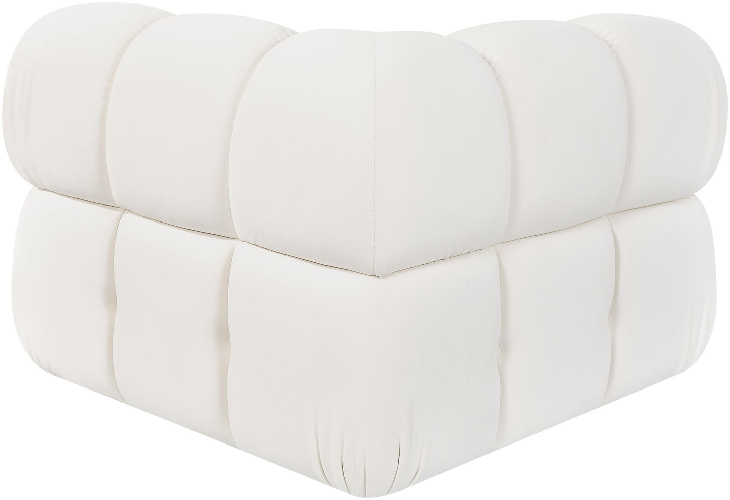 Orin - Velvet Performance Fabric Upholstered Modular Corner Chair