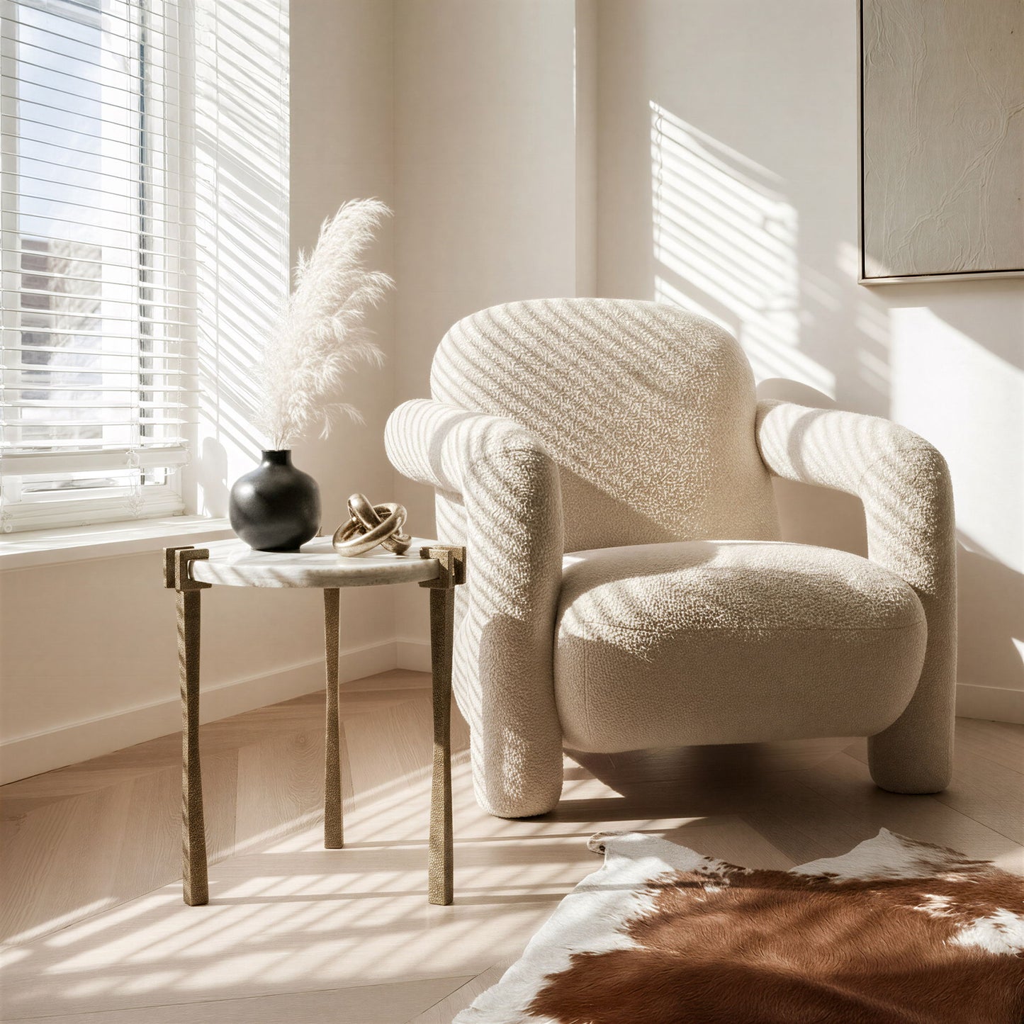 Selenya - Accent Chair - Beige