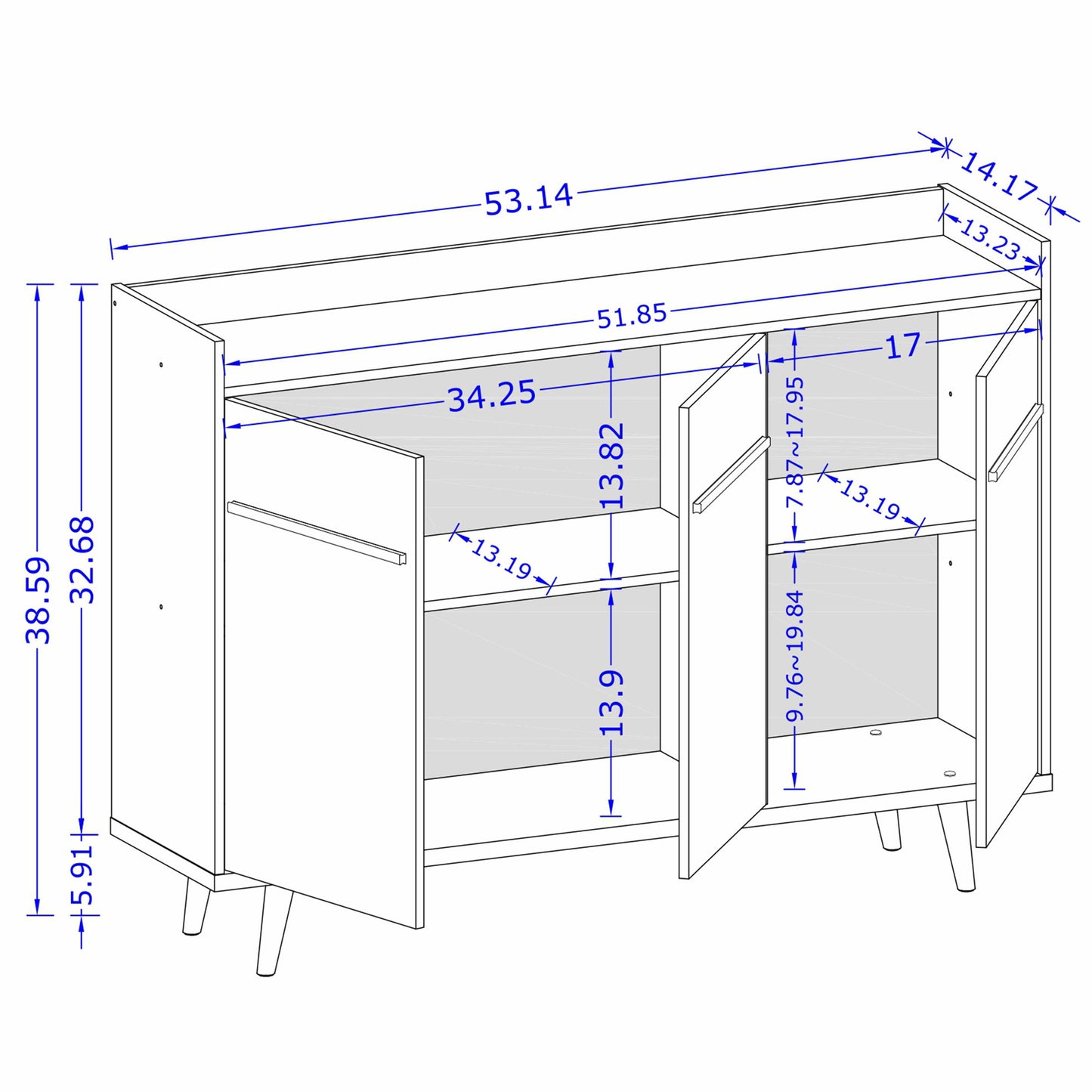 Manhattan Bradley - Sideboard