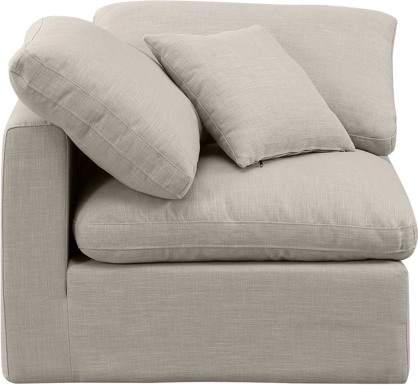 Indulge - Linen Corner Chair