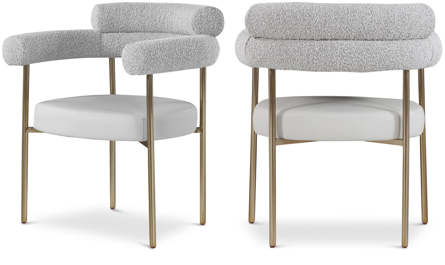 Blake - Dining Chair With Bronze Legs (Set of 2)